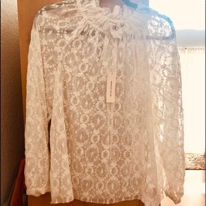 Rebecca Taylor Lily Embroidered Blouse